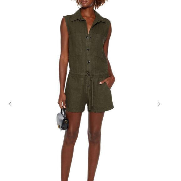 Enza Costa Hemp Romper - Small - NWOT - Picture 1 of 5